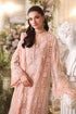 MARIA B Chiffon HEAVY EMBROIDERED UNSTITCHED 3PC SUIT | KPA0170