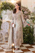 MARIA B HEAVY EMBROIDERED UNSTITCHED 3PC SUIT | KPA0165