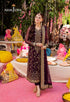 ASIM JOFA PURPLE EMBROIDERED UNSTICHED 3PC SUIT | KPA0078