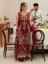 MAHNUR COTTON EMBROIDERED UNSTITCHED 3PC SUIT | KPA0111