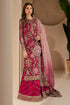 JAZMIN CHIFFON HEAVY EMBROIDERED UNSTITCHED 3PC SUIT | KPA0161