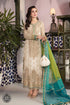 MARIA B CHIFFON HEAVY EMBROIDERED UNSTITCHED 3PC SUIT | KPA0185