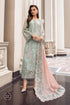 MARIA B COUTURE HEAVY EMBROIDERED UNSTITCHED 3PC SUIT | KPA0153