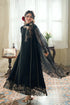 AZURE HEAVY EMBROIDERED CHIFFON UNSTITCHED 3PC SUIT | KPA0150
