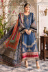 MARIA B CHIFFON HEAVY EMBROIDERED UNSTITCHED 3PC SUIT | KPA0143