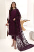 ZARIF CHIFFON EMBROIDERED UNSTITCHED 3PC SUIT | KPA0072